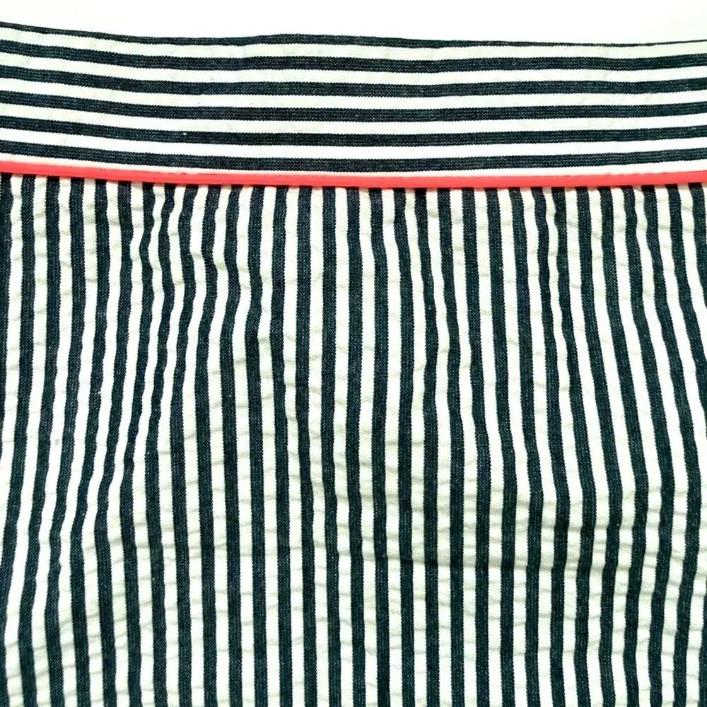 J. Crew Pencil Skirt in Seersucker Stripe